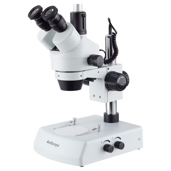 3.5X-90X LED Trinocular Zoom Stereo Microscope, Amscope, Mfr#: SM-2TZ-LED